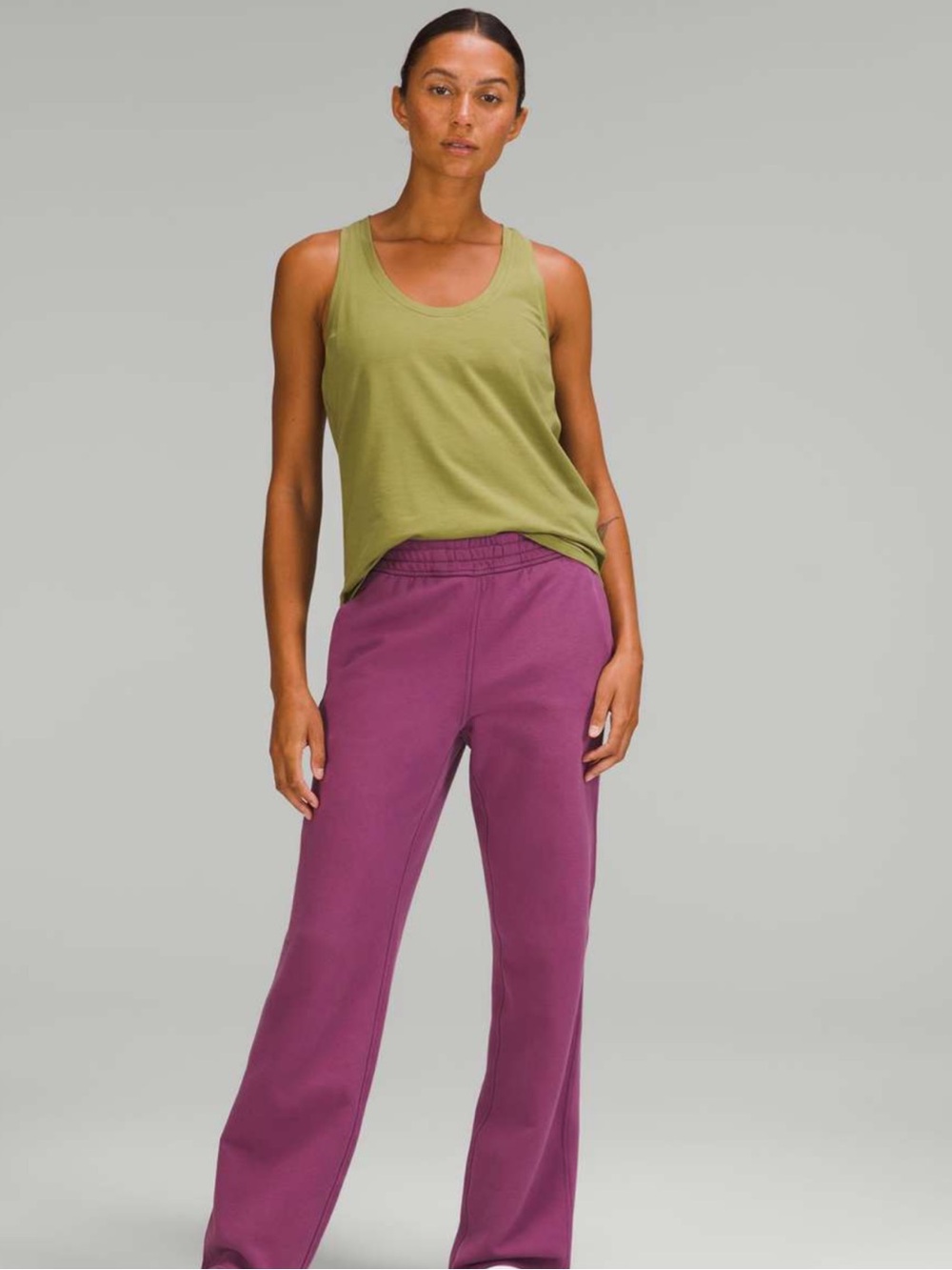 Lululemon Love Tank Top, size 14, green - Picture 2 of 8